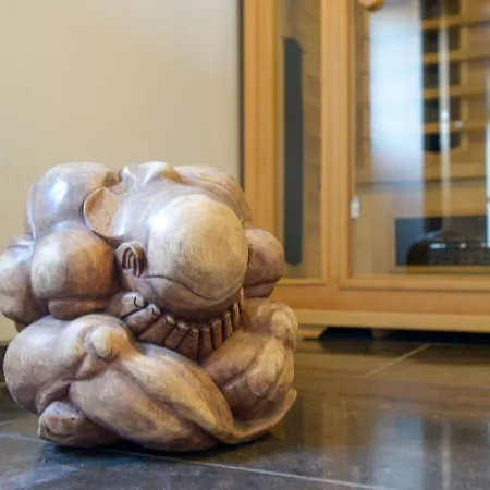 別荘 Chalet In Manhay With Sauna Near Ardennes *